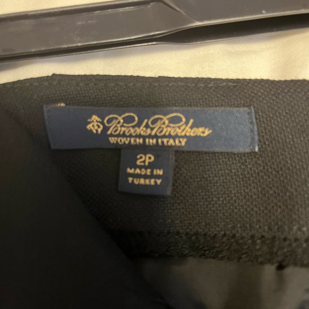 NWOT Brooks Brothers Stretch Wool Pencil Skirt - Picture 4 of 6